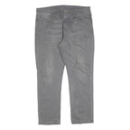 LEVI'S 511 Slim Mens Jeans Grey Slim Slim Denim Medium W38 L30 Classic Fit Zip