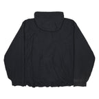 CARHARTT Mens Black Nylon Jacket 2XL Hooded Zip Plain Casual Outdoor Workwear