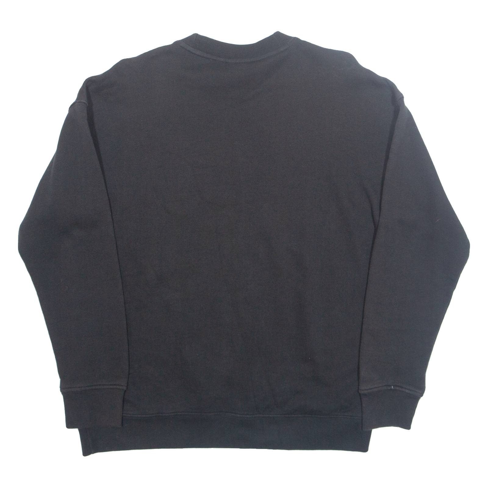 ADIDAS Womens Sweatshirt Black UK 10