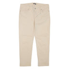 TOMMY HILFIGER Womens Trousers Beige Regular Skinny W32 L25
