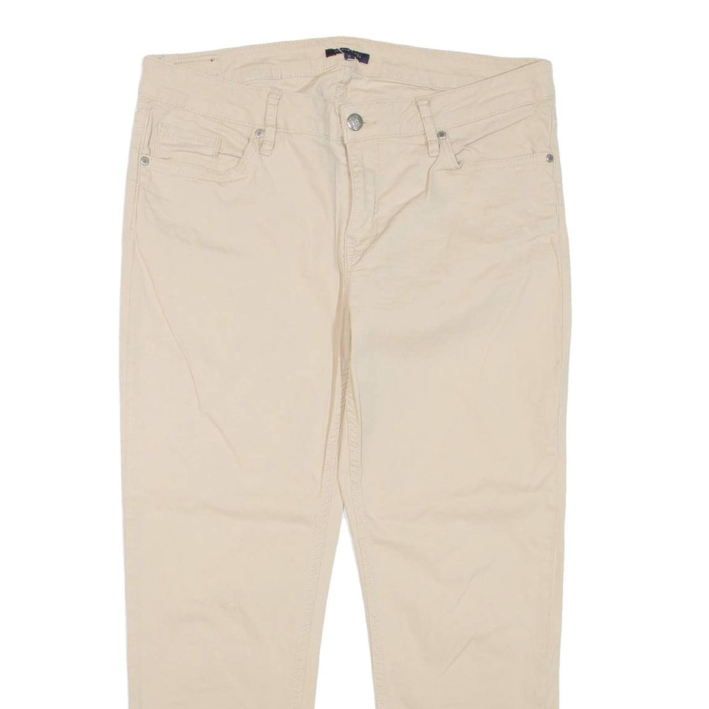 TOMMY HILFIGER Womens Trousers Beige Regular Skinny W32 L25