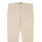 TOMMY HILFIGER Womens Trousers Beige Regular Skinny W32 L25