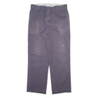 DICKIES 874 Workwear Mens Trousers Grey Regular Straight W32 L29