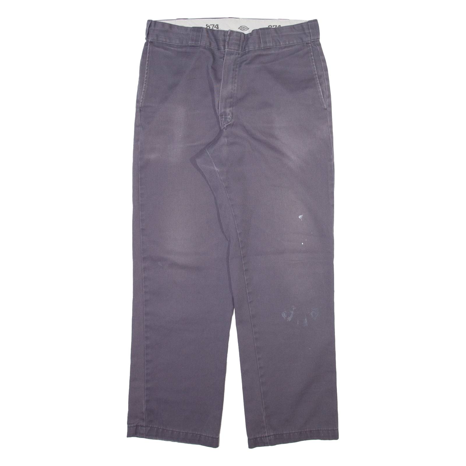 DICKIES 874 Workwear Mens Trousers Grey Regular Straight W32 L29