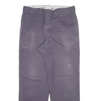 DICKIES 874 Workwear Mens Trousers Grey Regular Straight W32 L29