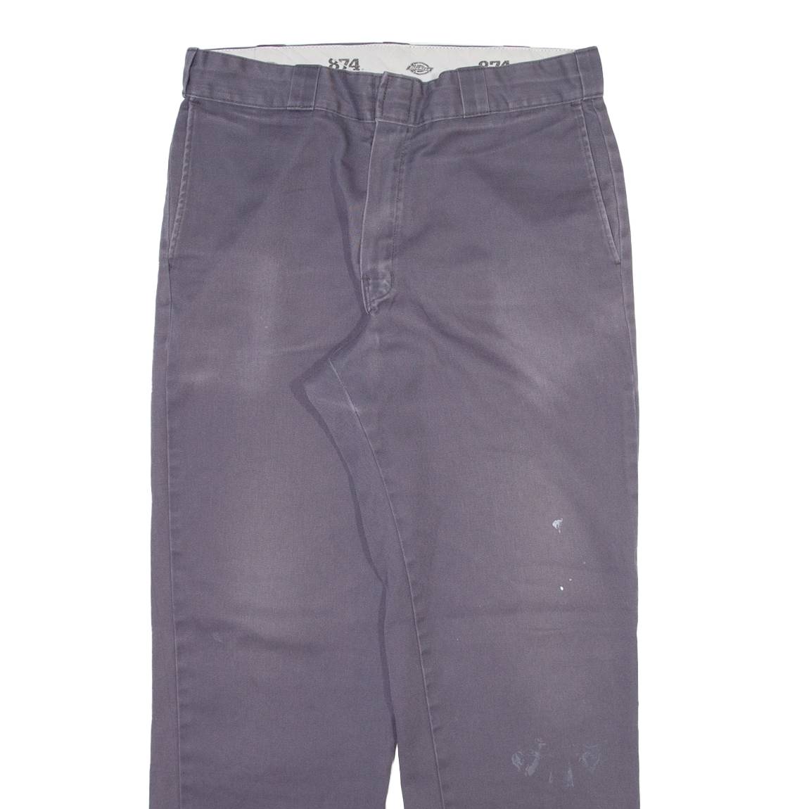 DICKIES 874 Workwear Mens Trousers Grey Regular Straight W32 L29