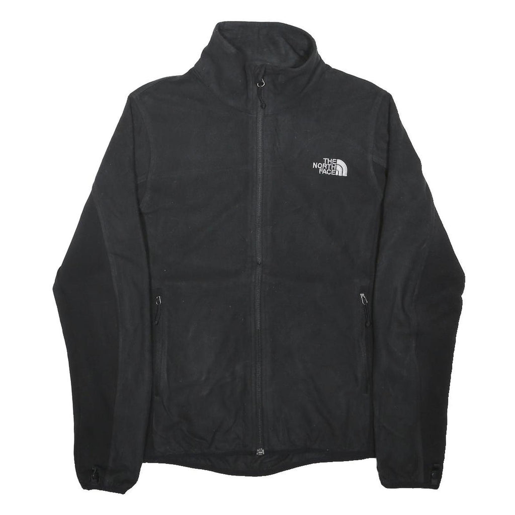 THE NORTH FACE Womens Black Jacket M Polyester Blend Zip Casual Outdoor