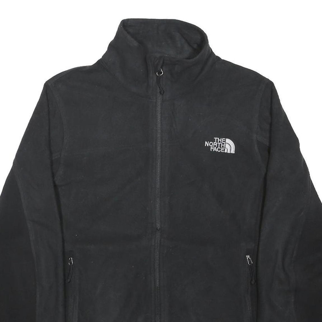 THE NORTH FACE Womens Black Jacket M Polyester Blend Zip Casual Outdoor