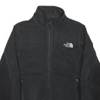 THE NORTH FACE Womens Black Jacket M Polyester Blend Zip Casual Outdoor