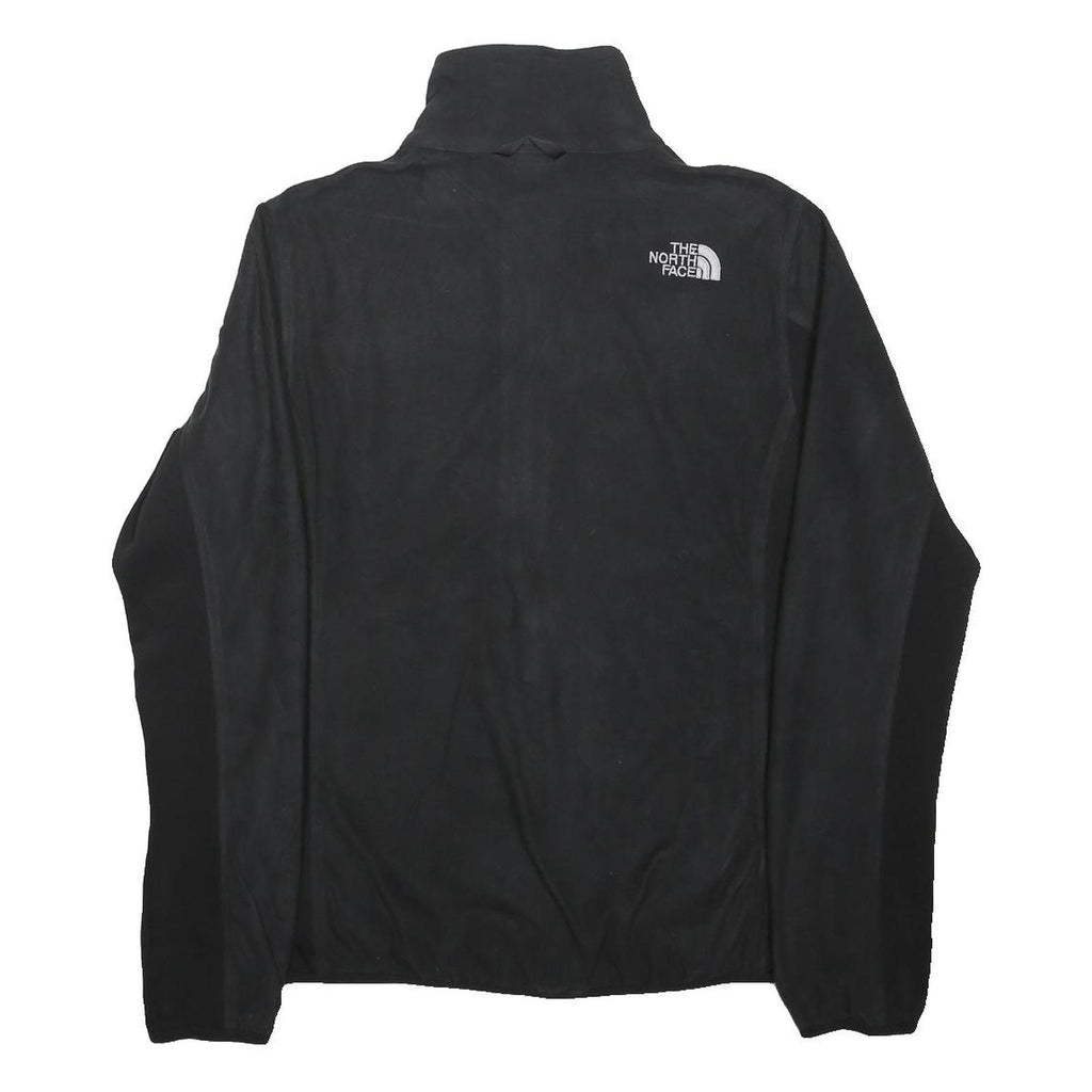 THE NORTH FACE Womens Black Jacket M Polyester Blend Zip Casual Outdoor