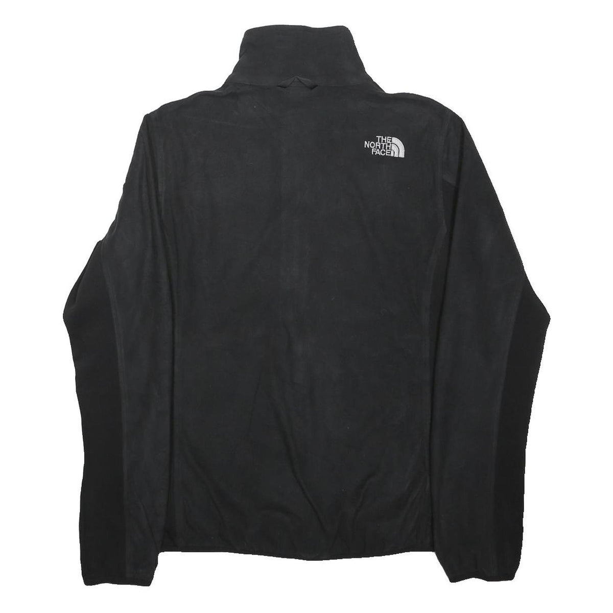 THE NORTH FACE Womens Black Jacket M Polyester Blend Zip Casual Outdoor
