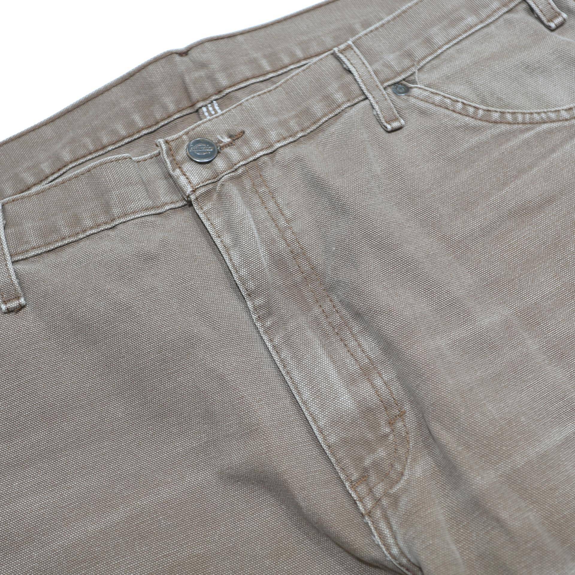 DICKIES Mens Shorts Beige Casual Workwear XL W38 Durable Classic Fit