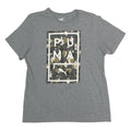 PUMA Mens Grey Camo Graphic T-Shirt L Short Sleeve Crew Neck Casual Wear