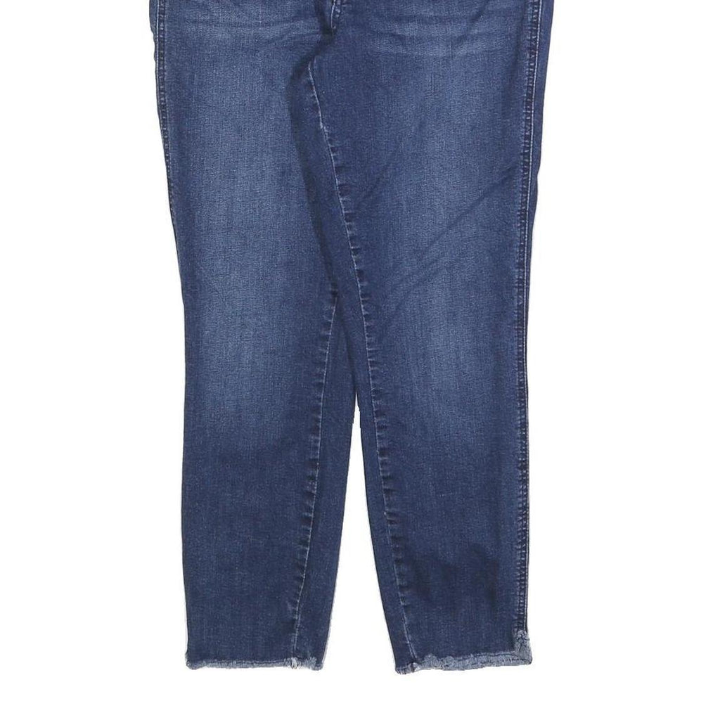 7 FOR ALL MANKIND Womens Jeans Blue Slim Skinny Denim Light W28 L24 Stylish