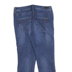 7 FOR ALL MANKIND Womens Jeans Blue Slim Skinny Denim Light W28 L24 Stylish