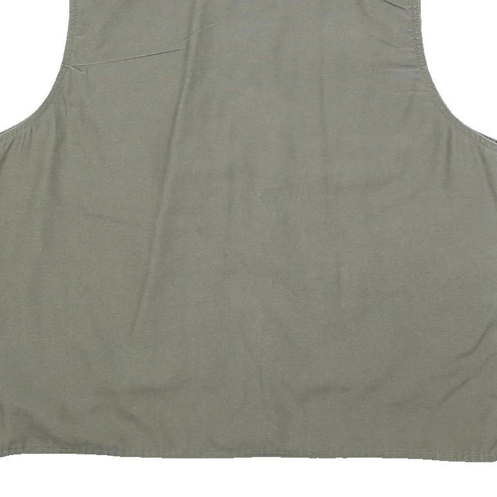 PRIMO & SECONDO Mens Green Cotton Blend Utility Jacket 2XL Zip Pockets Casual