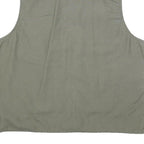 PRIMO & SECONDO Mens Green Cotton Blend Utility Jacket 2XL Zip Pockets Casual