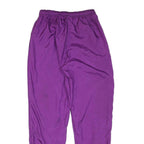 ADIDAS Womens Joggers Purple M W28 L30 Elasticated Waist Activewear Slim Fit