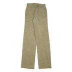 LEE COOPER Womens Cotton Blend Beige Regular Straight Trousers W24 L31