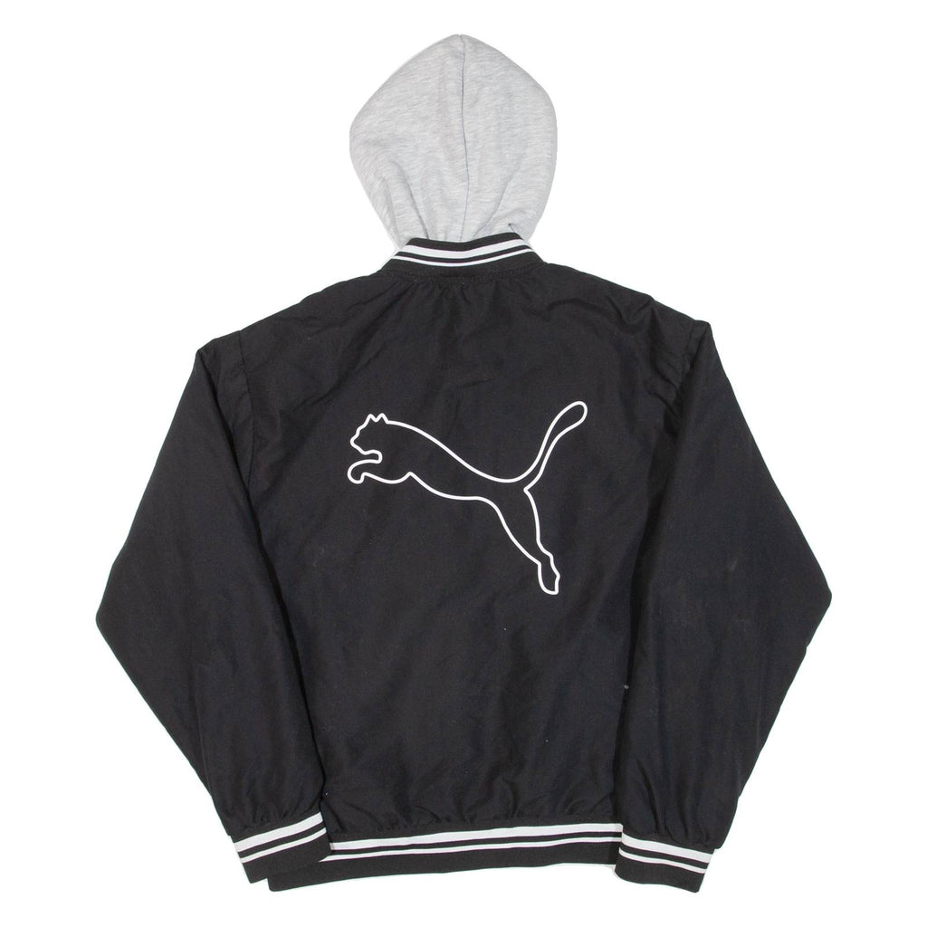 PUMA Mens Jacket Black Hooded S