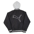PUMA Mens Jacket Black Hooded S