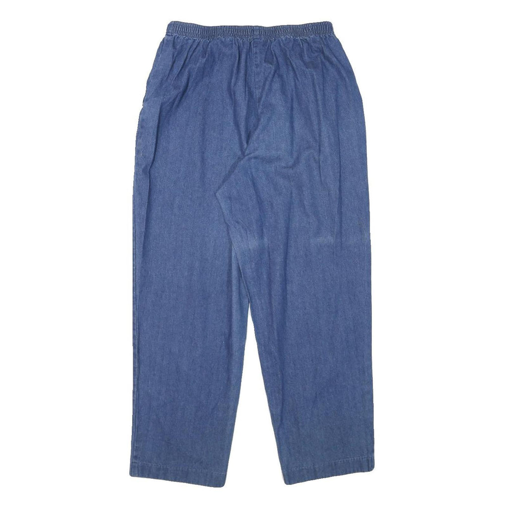 BRIGS NEW YORK Womens Relaxed Blue Denim Woven W26 L26 Elasticated Waist Jeans