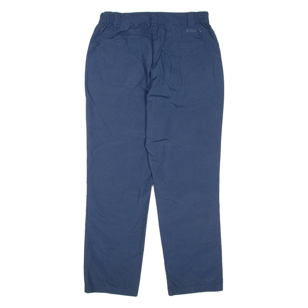 MOUNTAIN WAREHOUSE Womens Trousers Blue Regular Straight W30 L28