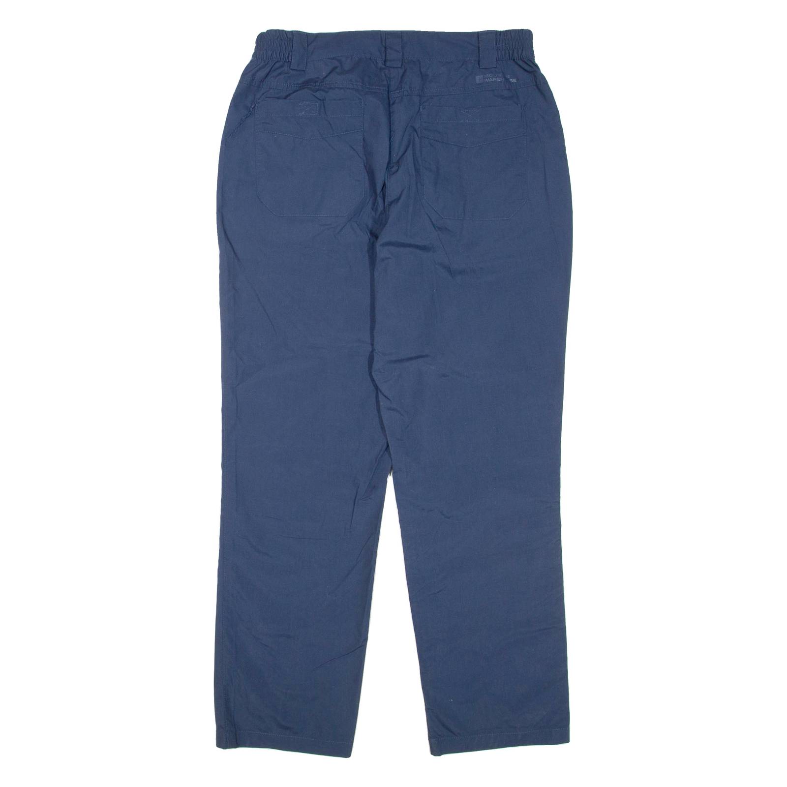 MOUNTAIN WAREHOUSE Womens Trousers Blue Regular Straight W30 L28