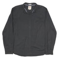 LEVI'S Mens Black Cotton Blend Shirt XL Casual Button Front Long Sleeve