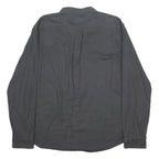 LEVI'S Mens Black Cotton Blend Shirt XL Casual Button Front Long Sleeve