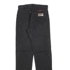 WRANGLER Womens Black Regular Fit Straight Denim Jeans W28 L30 Classic Cotton
