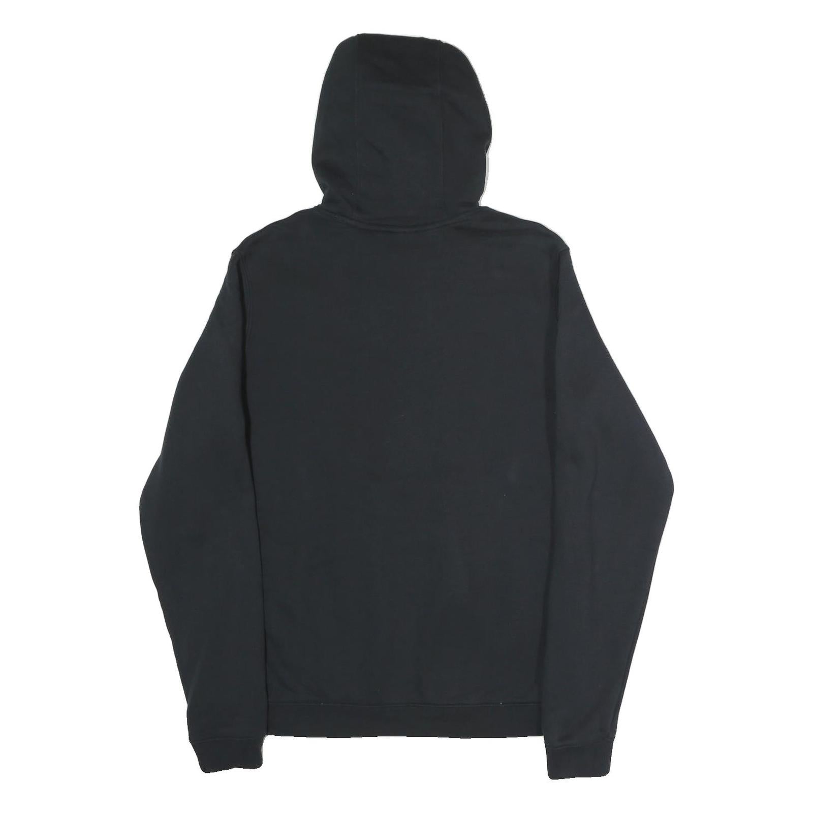 NIKE Mens Black Wolves Basketball Pullover Hoodie L Cotton Sportswear