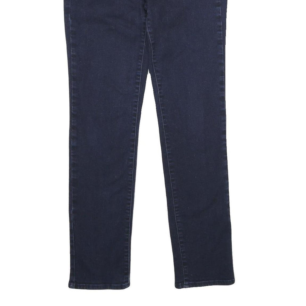 CALVIN KLEIN JEANS Womens Slim Blue Denim Jeans W28 L32 Stylish Zip Closure