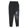 CHAMPION REVERSE WEAVE Mens Joggers Black Slim Tapered S W26 L30 Champion Logo
