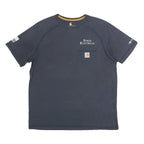 CARHARTT Mens Navy Blue Stroh Electrical Graphic T-Shirt L Short Sleeve Crew