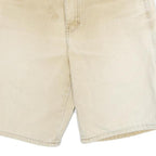 DICKIES Mens Shorts Beige Cargo Cotton Blend L W30 Workwear Utility Pocket