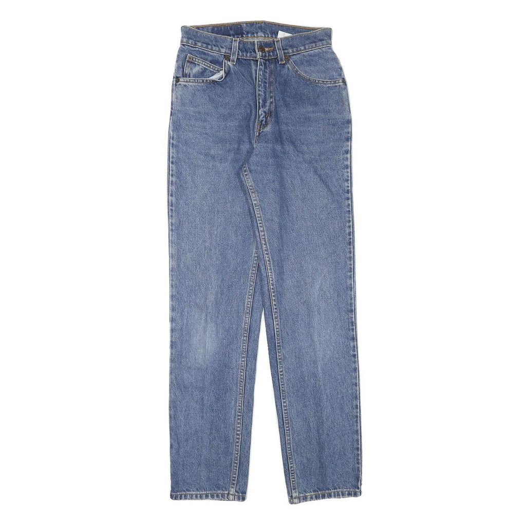 LEVI'S Womens Regular Fit Blue Denim Denim W25 L29 Classic Zip Jeans