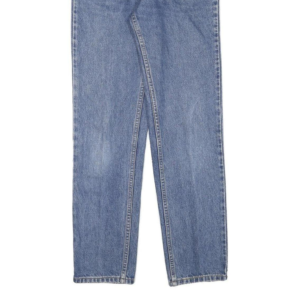LEVI'S Womens Regular Fit Blue Denim Denim W25 L29 Classic Zip Jeans