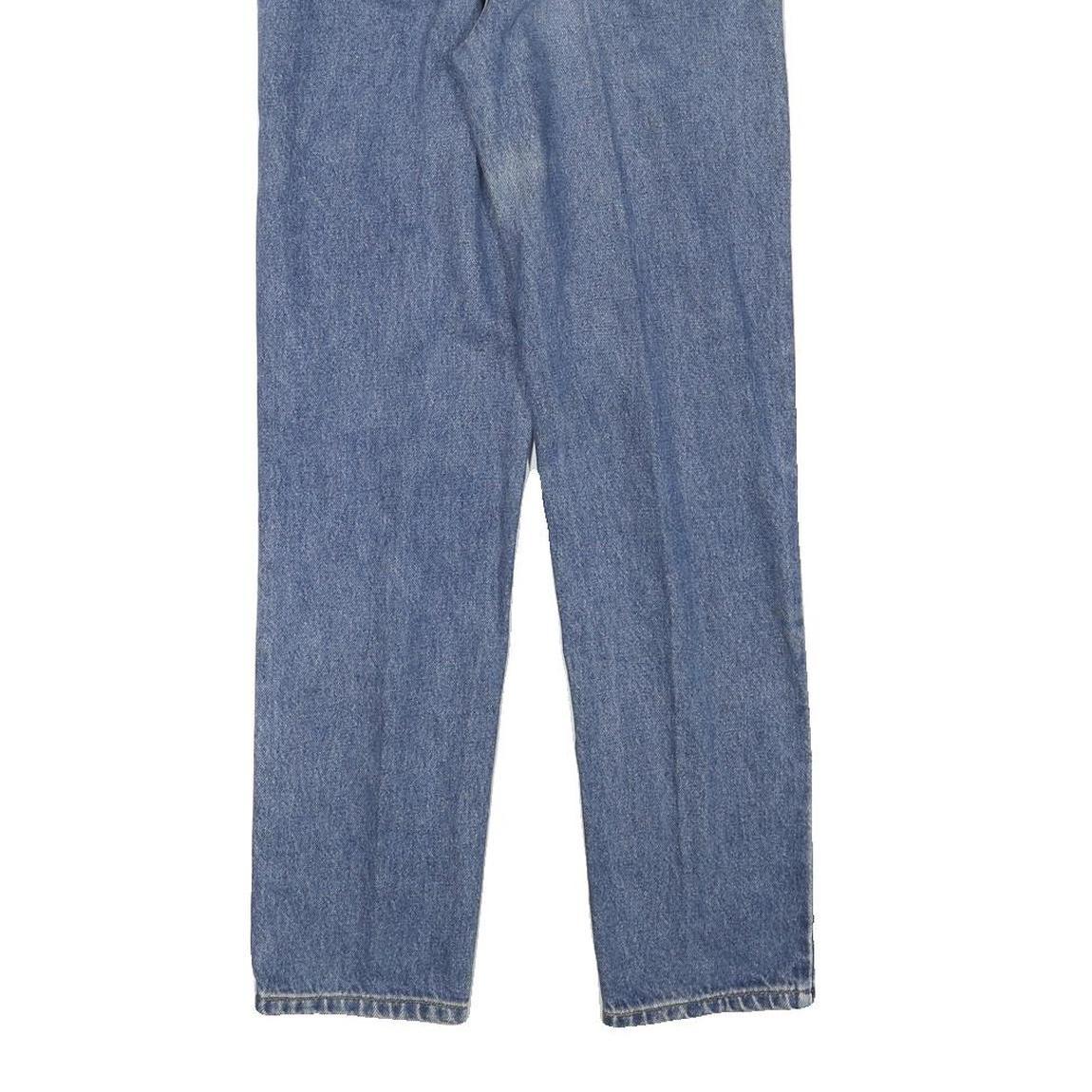 LEVI'S Womens Regular Fit Blue Denim Denim W25 L29 Classic Zip Jeans