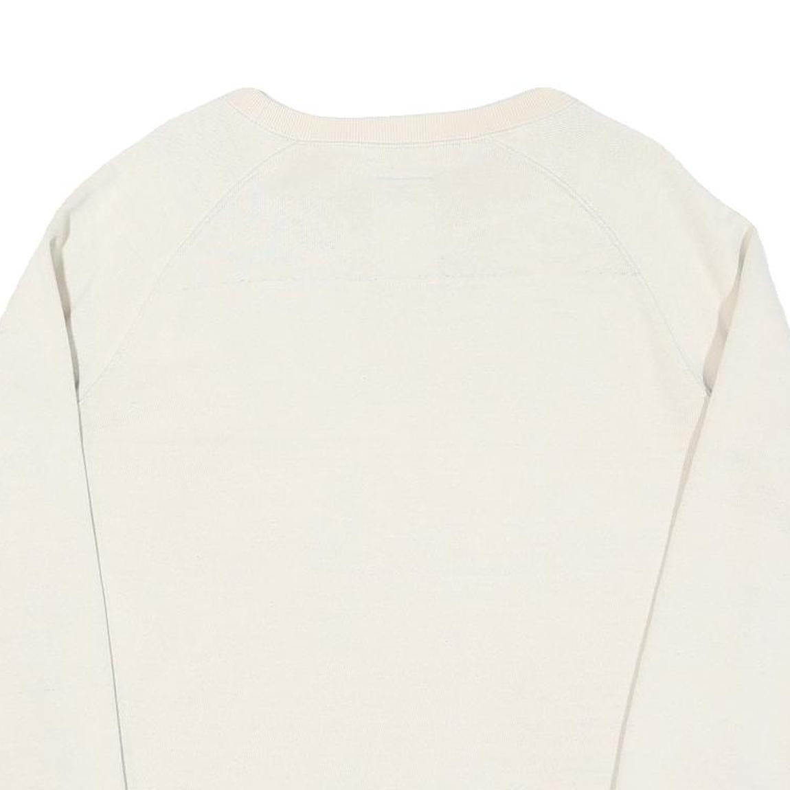 Womens Cream Arizona Trading Post Graphic Crew Neck Sweatshirt XL Casual