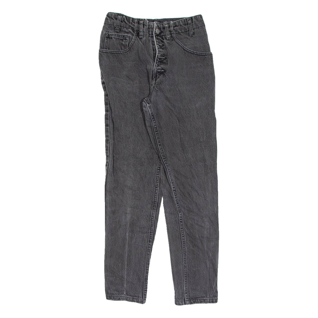 GUESS Womens Jeans Black Slim Tapered Charcoal Wash W26 L27