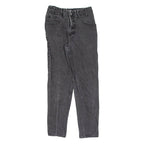 GUESS Womens Jeans Black Slim Tapered Charcoal Wash W26 L27