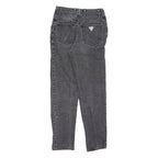 GUESS Womens Jeans Black Slim Tapered Charcoal Wash W26 L27
