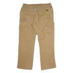 DICKIES Mens Jeans Beige Regular Straight Cotton Button W36 L29 Workwear