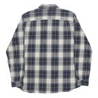 CARHARTT Mens Blue & White Check Shirt XL Long Sleeve Cotton Casual