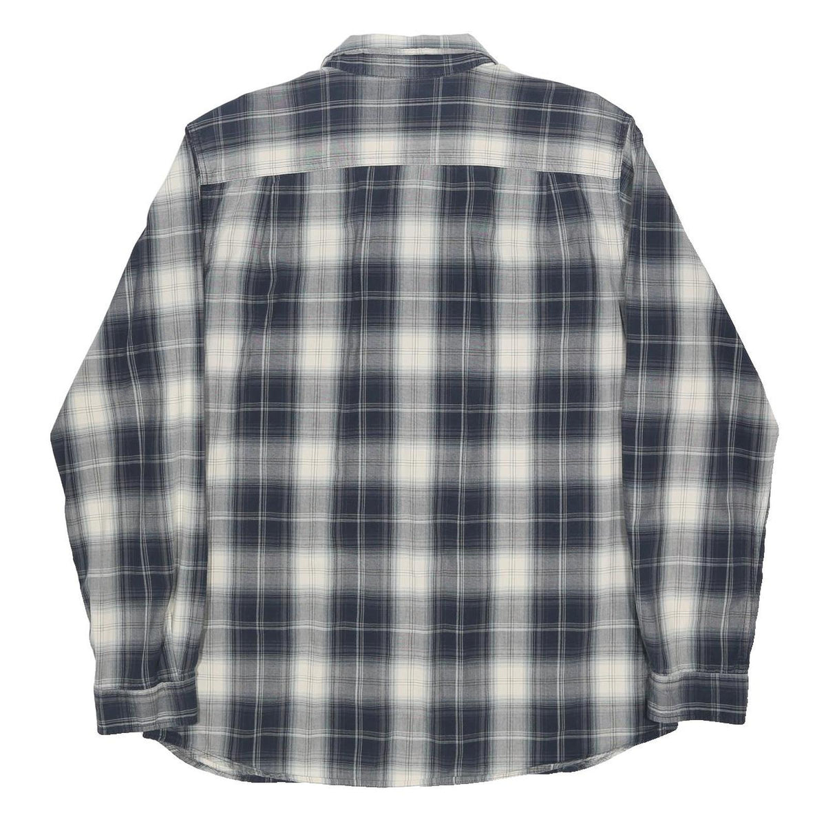 CARHARTT Mens Blue & White Check Shirt XL Long Sleeve Cotton Casual