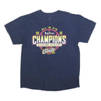 FANATICS Mens Navy Blue Cleveland Cavaliers Champions T-Shirt L Short Sleeve