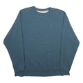 CHAMPION Mens Blue Crew Neck M Classic Cotton Blend Sweatshirt Pullover