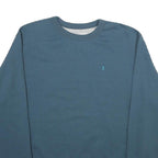 CHAMPION Mens Blue Crew Neck M Classic Cotton Blend Sweatshirt Pullover