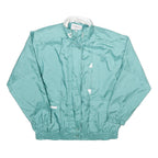 CAMBRIDGE Womens Blue Jacket M Polyester Zip Windbreaker Casual Lightweight